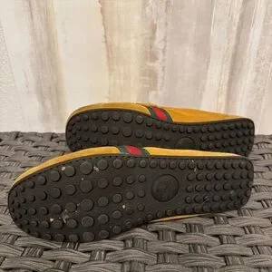 Gucci | Shoes | Gucci Tan Suede Loafers Slipon Elegance  display picture 3